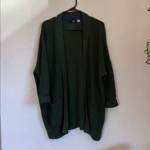 BDG green cardigan